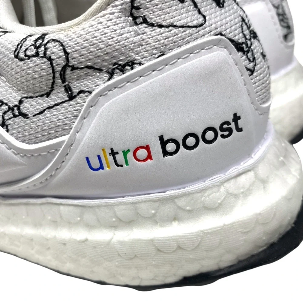 ADIDAS Ultraboost DNA x Disney Sneaker Youth Size 7, Women’s Size 8 in White - Picture 9 of 13